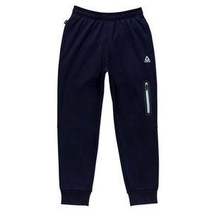 NEW Reebok Boys Power Up Jogger Slim Fit Pants 10-12 Navy